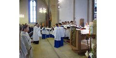 Festgottesdienst zum 50jahrigen Priesterjubiläum von Stadtpfarrer i.R. Geistlichen Rat Ulrich Trzeciok (Foto: Karl-Franz Thiede)